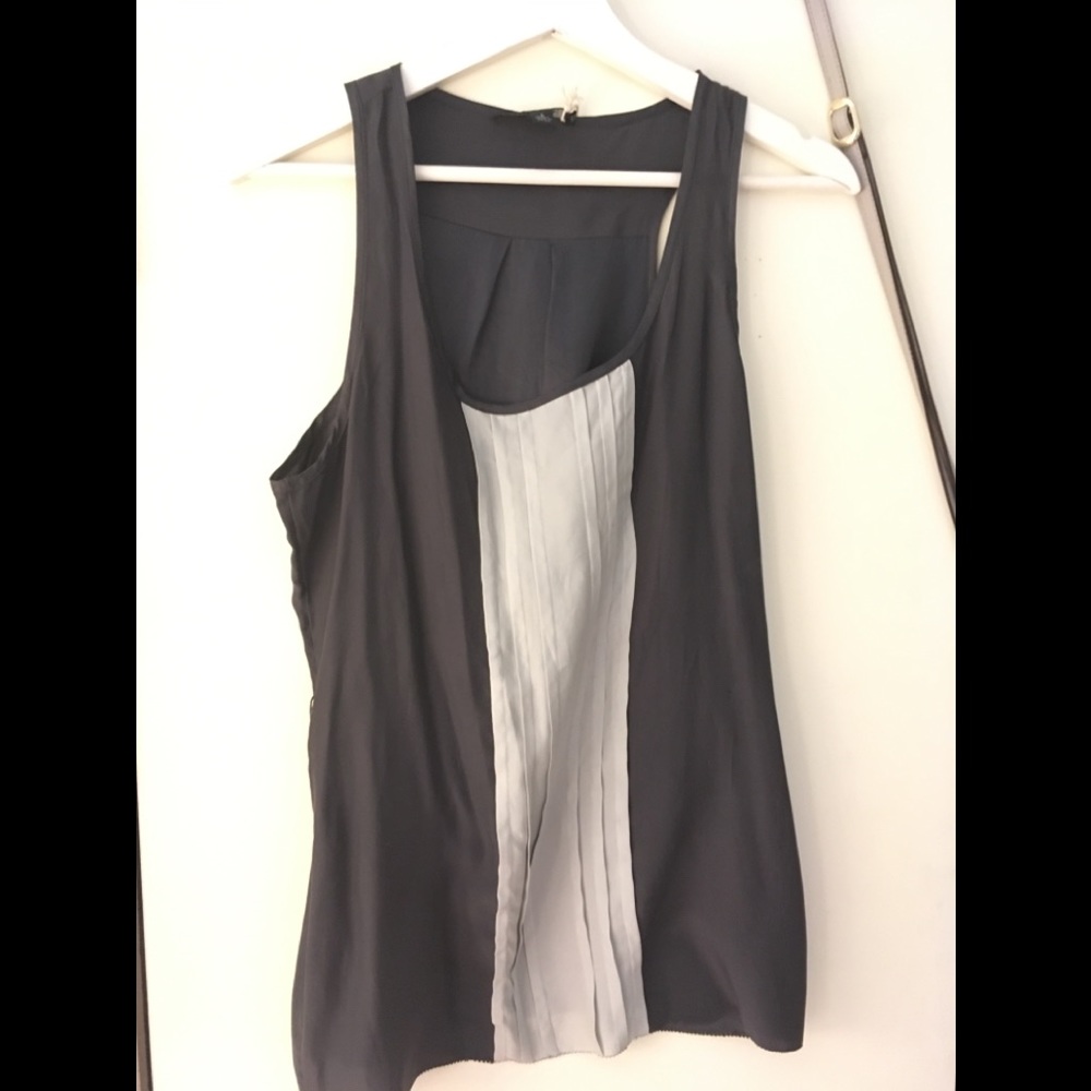 Silk tank top